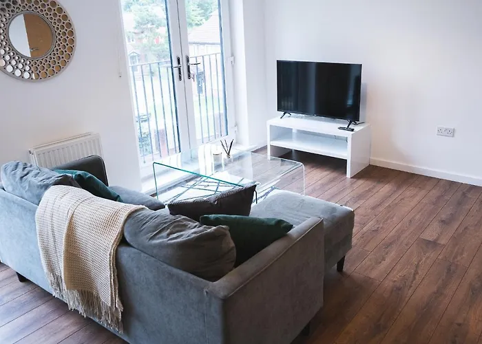 Centre 2-bed - New - Free Wi-fi - Apartman