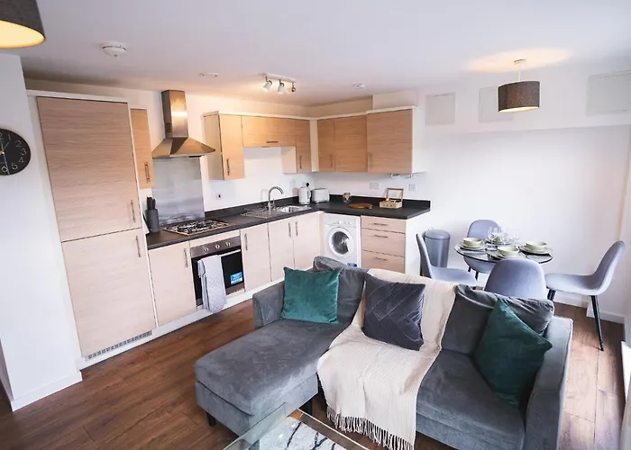 Centre 2-bed - New - Free Wi-fi - * Manchester