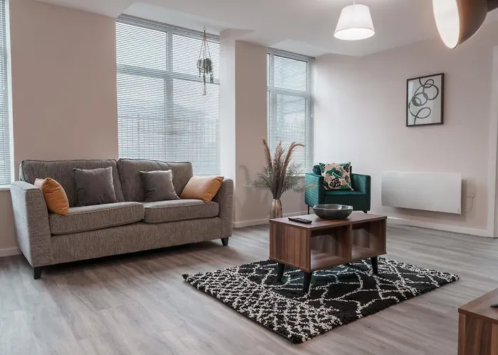 Daire Contemporary 2 Bed - Sleeps 4 Manchester