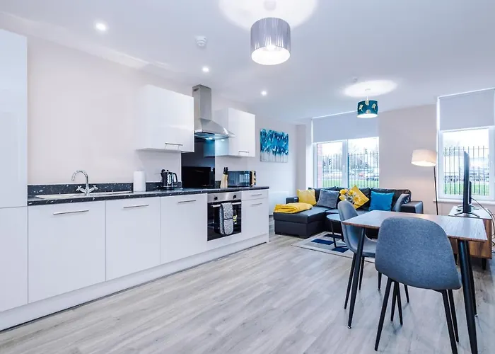 Appartement Weelky And Monthly Bookings At Cassia Unit - Telly Homes Ltd -brand New 1 Bedroom Salford, *