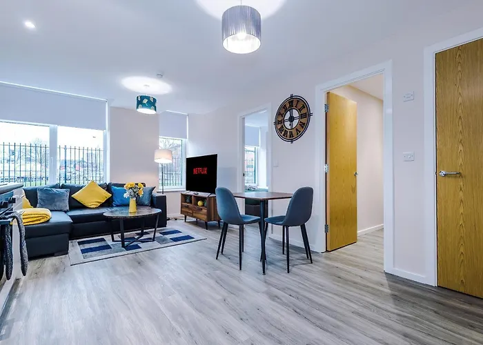 Weelky And Monthly Bookings At Cassia Unit - Telly Homes Ltd -brand New 1 Bedroom Salford, Apartamento *