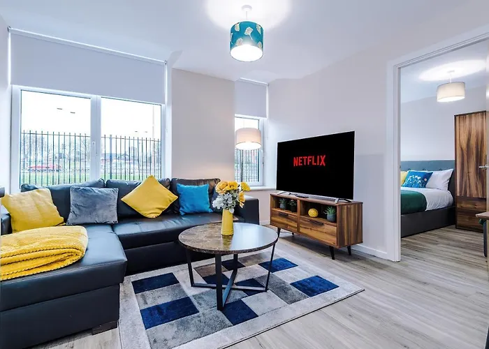 Appartement Weelky And Monthly Bookings At Cassia Unit - Telly Homes Ltd -brand New 1 Bedroom Salford,