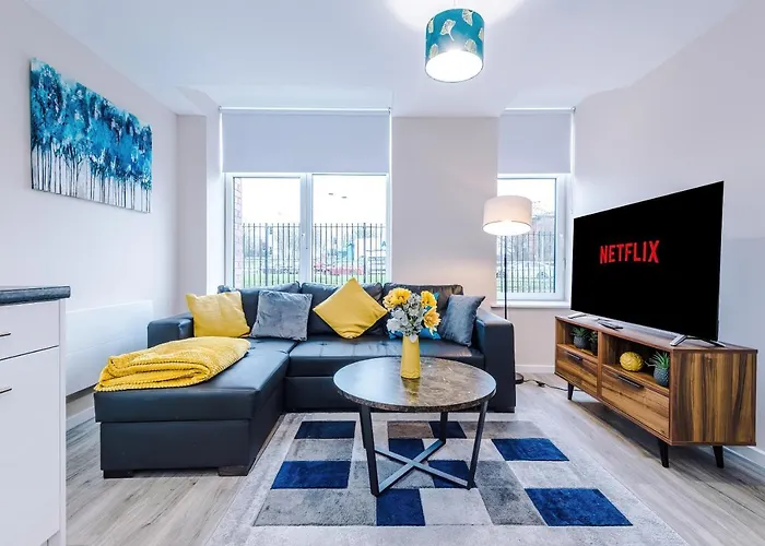 Appartement Weelky And Monthly Bookings At Cassia Unit - Telly Homes Ltd -brand New 1 Bedroom Salford, Manchester