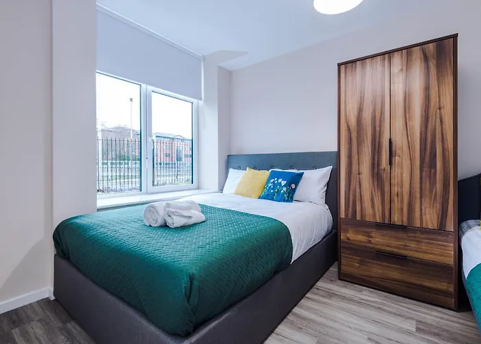 Appartement Weelky And Monthly Bookings At Cassia Unit - Telly Homes Ltd -brand New 1 Bedroom Salford,
