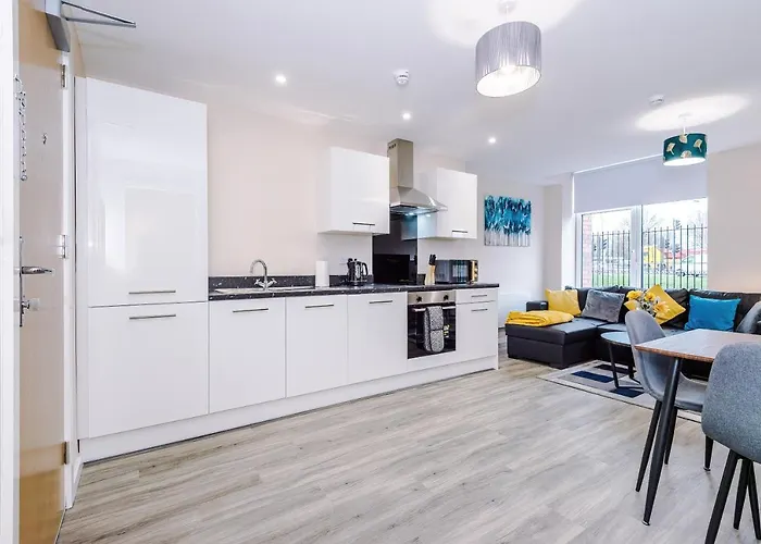 Appartement Weelky And Monthly Bookings At Cassia Unit - Telly Homes Ltd -brand New 1 Bedroom Salford, *