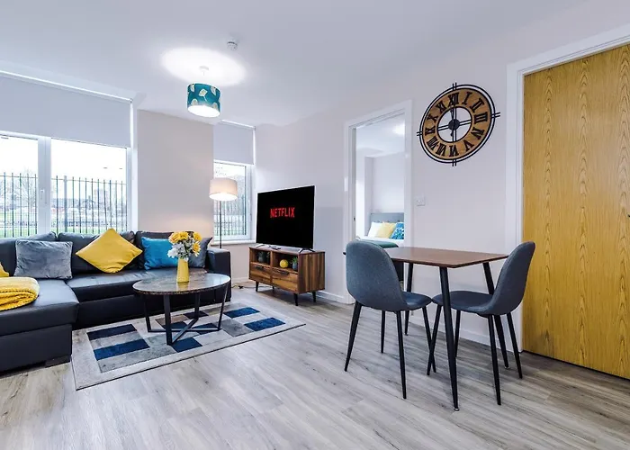 Weelky And Monthly Bookings At Cassia Unit - Telly Homes Ltd -brand New 1 Bedroom Salford, Apartamento *