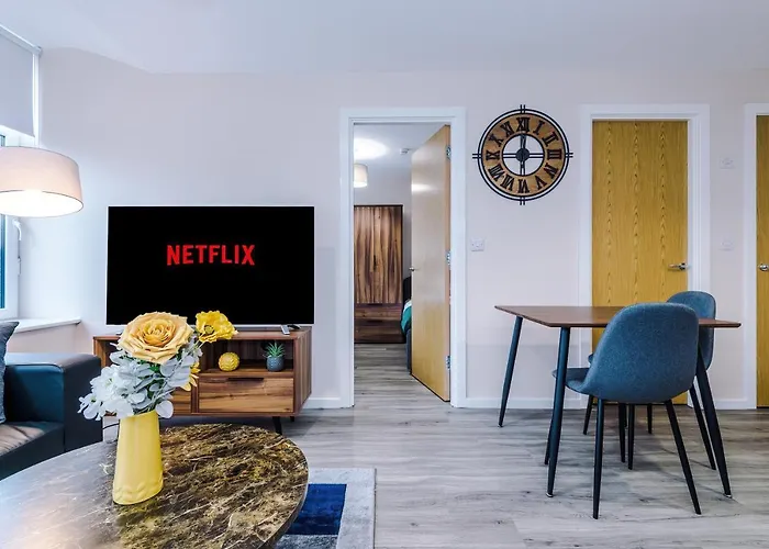 Weelky And Monthly Bookings At Cassia Unit - Telly Homes Ltd -brand New 1 Bedroom Salford, Apartamento Mánchester