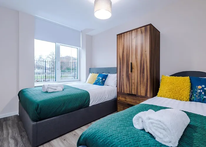 Appartement Weelky And Monthly Bookings At Cassia Unit - Telly Homes Ltd -brand New 1 Bedroom Salford, Manchester