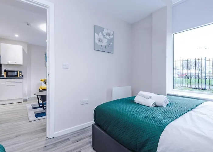 Appartement Weelky And Monthly Bookings At Cassia Unit - Telly Homes Ltd -brand New 1 Bedroom Salford,