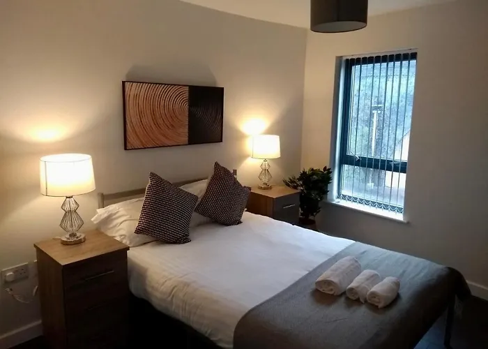 아파트 2 Bed Flat Near Deansgate 맨체스터