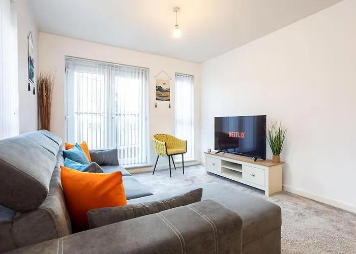 아파트 M5 Ordsall - Spacious 2 Bedroom