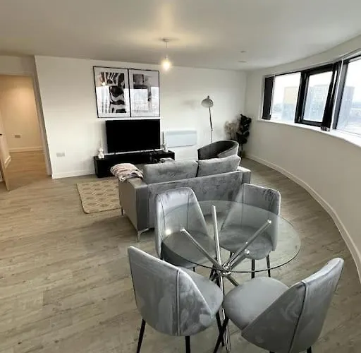 Apartamento Luxurious View In Salford Mánchester