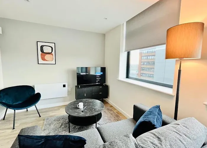Modern One Bedroom Near Old Trafford Stadium Διαμέρισμα *