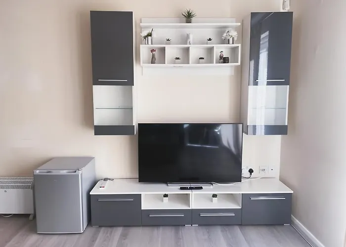 Spacious 2 Bed Flat, Free Parking, Close To Town דירה