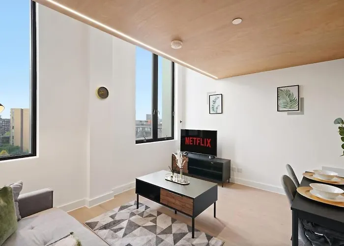 Skygardens - Stylish Duplex - Roof Garden 호텔 맨체스터