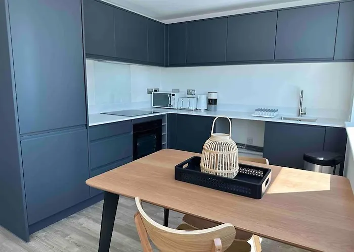 아파트 1 Bed Flat With View Of Old Trafford *