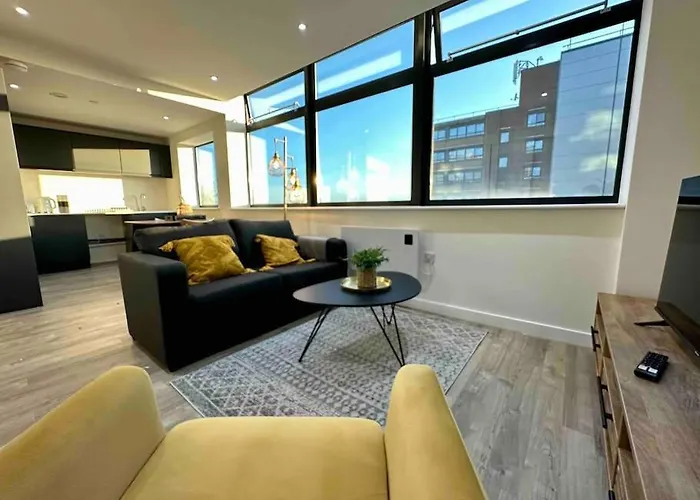 1 Bed Flat With View Of Old Trafford 아파트 맨체스터