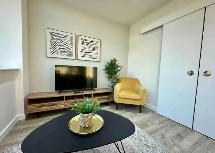 1 Bed Flat With View Of Old Trafford Apartamento *