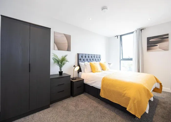 Apartament Contemporary 3 Bedrooms Manchester