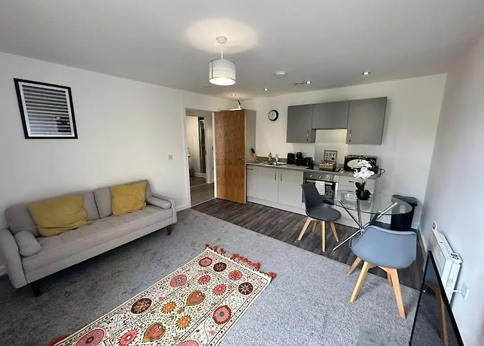 Apartament Super Mcr 1 Bed + Balcony *