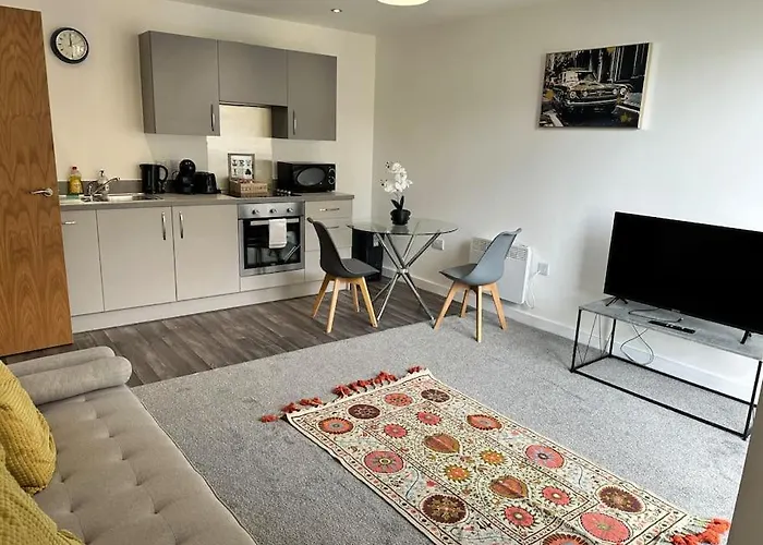 Super Mcr 1 Bed + Balcony Apartament