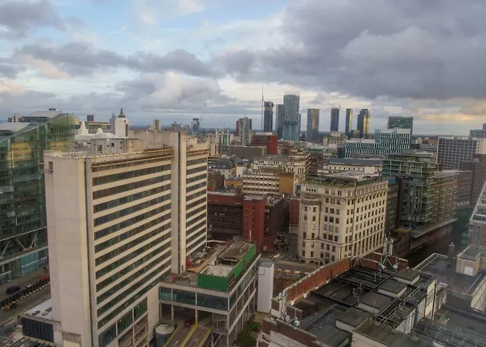 Apartment Centre Apartment, Skyline View Manchester