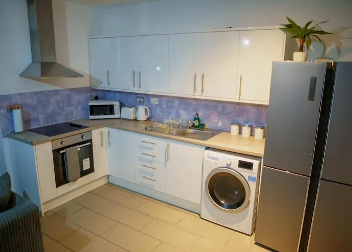 Centre Apartment, Skyline View Daire Manchester