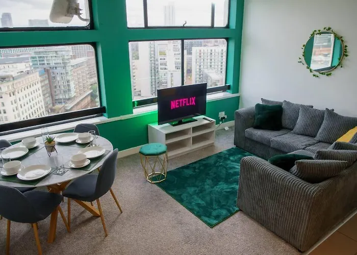 아파트 Centre Apartment, Skyline View