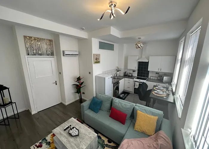 Apartament 2 Bedroom Flat Close To City, Stadium And Coop Arena Manchester