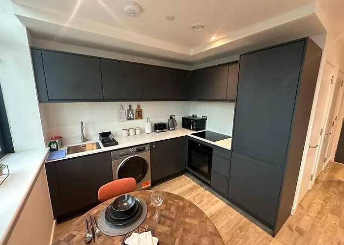 アパート Stylish, Top-floor 1 Bed