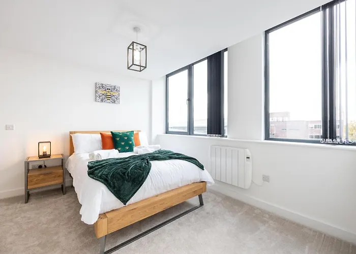 Chic Luxury Near Old Trafford Stadiums Apartmán *