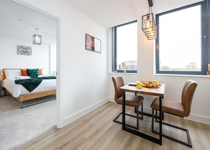 아파트 Chic Luxury Near Old Trafford Stadiums