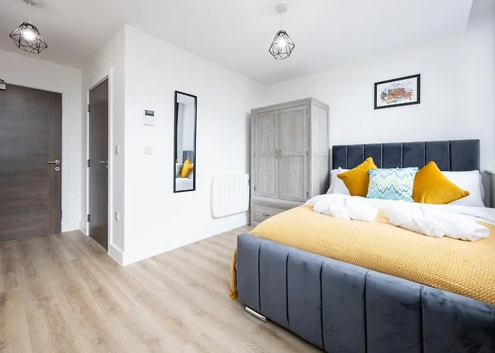 Apartmán Bright Stylish In Old Trafford