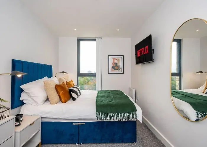 Apartament Stunning Brand New 3 Bed By Valore Services *