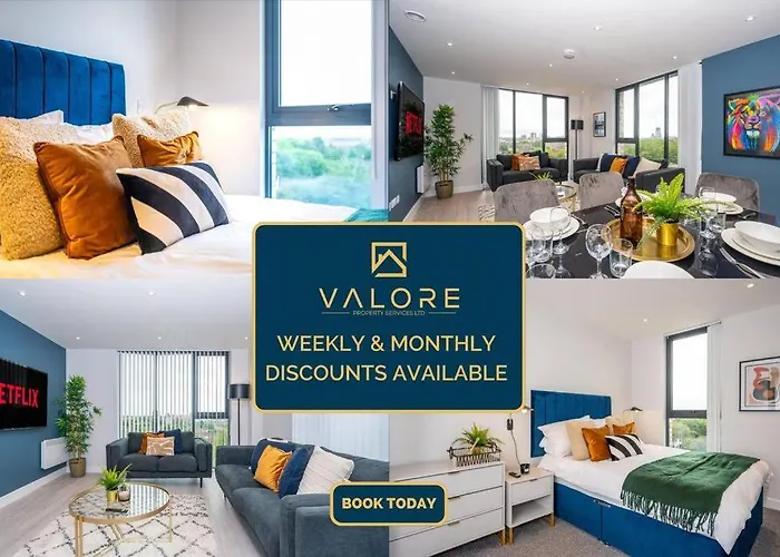 Apartamento Stunning Brand New 3 Bed By Valore Services *