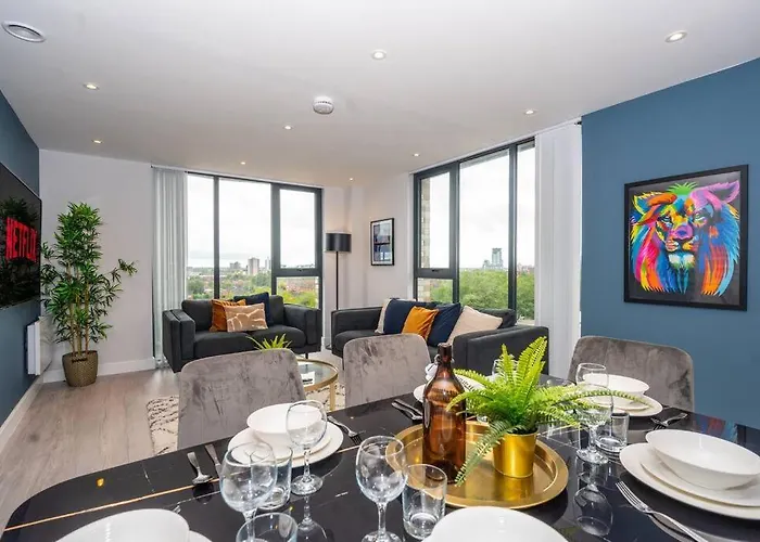 Stunning Brand New 3 Bed By Valore Services Apartament Manchester
