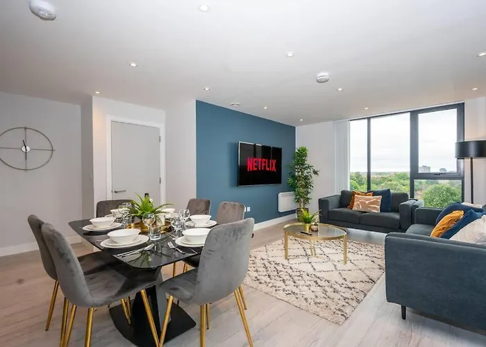 Apartament Stunning Brand New 3 Bed By Valore Services Manchester