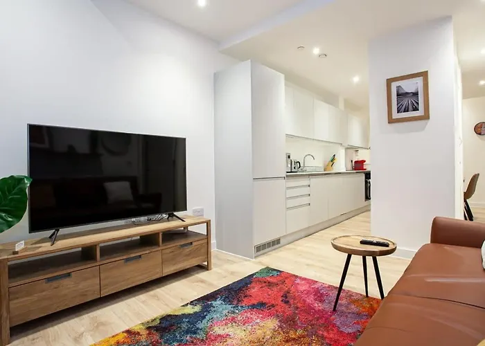 Super 2 Bed Close To Victoria Station Appartement Manchester