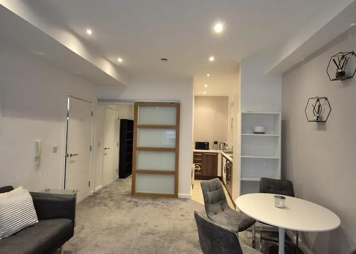 Modern 1- Bed In Centre Lejlighed Manchester