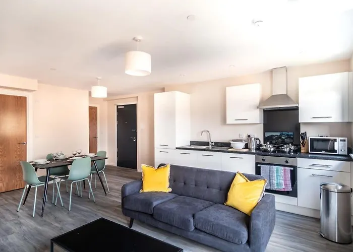 Modern & Stylish 2 Bed In 맨체스터