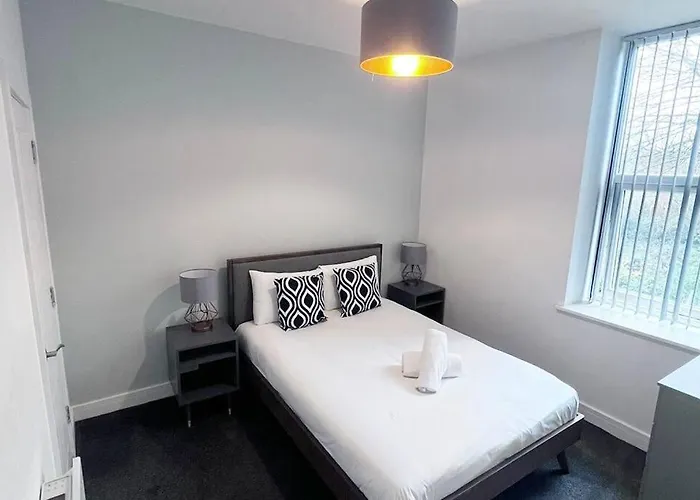 Free Parking - Stunning 2-br Near Salford Royal Lejlighed Manchester