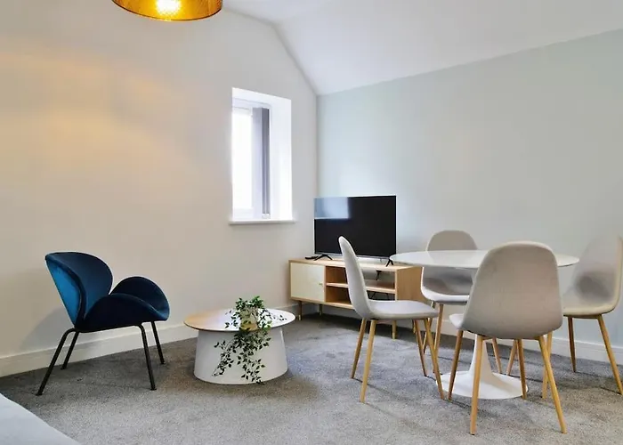 Free Parking - 1 Bedroom Salford Royal Sleeps 4 Mánchester