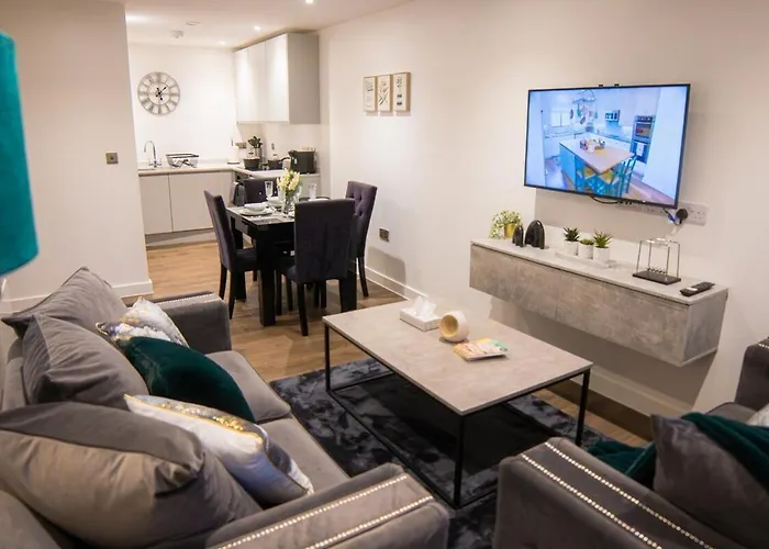 Luxury Mcr 2bed,2bath Apartment- Location! 아파트 맨체스터