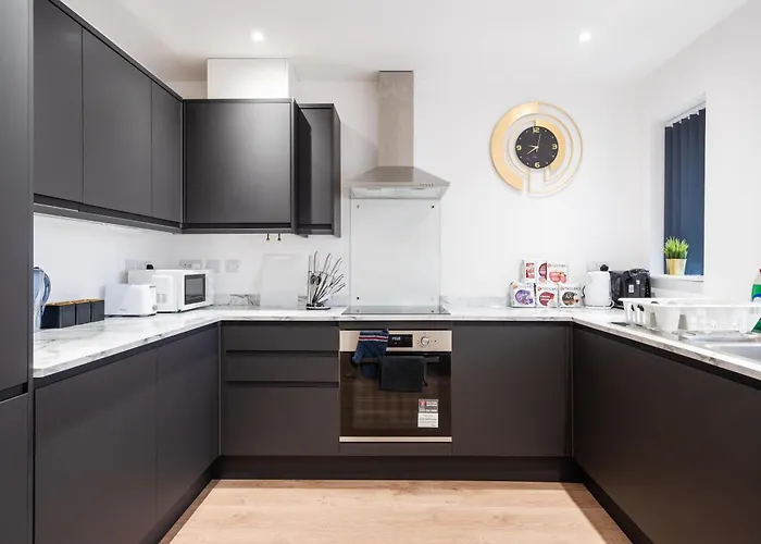 Dazzling&modern 4bd - Coop Live - Etihad - Parking * Manchester