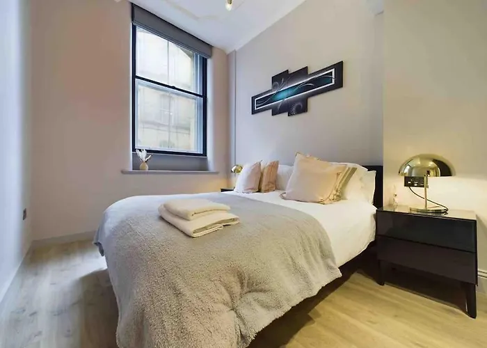 Stylish 2bed Centre Daire Manchester