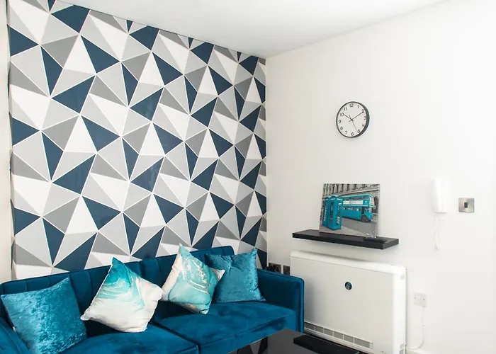 Apartamento Bright And Stylish - 2 Bedroom - Free Parking, Transit Links, Close To Stadiums *