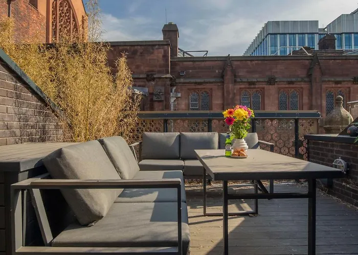 Luxury Roof Terrace Townhouse Сasa de vacaciones Mánchester