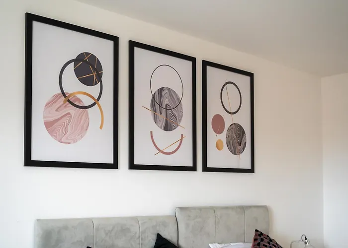 아파트 Stylish & Spacious Salford Quays One Bedroom High Floor With Balcony