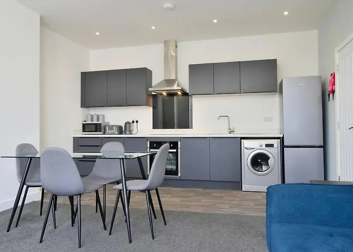 Lejlighed Free Parking - Beautiful 2-br Flat In Manchester