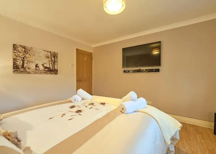 Сasa de vacaciones Bespoke Salford Quays - Garden, Wifi And Parking